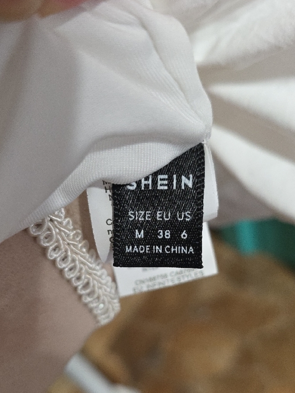 Bubble Hem White Square Neck Tank Dress - Picture 2 of 8